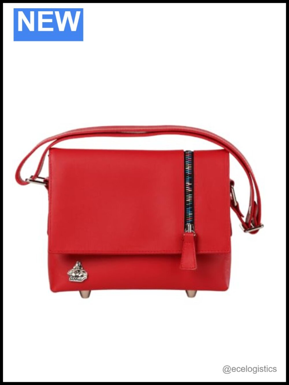 Genuine Leather Crossbody Bag, Small Clutch with Wallet, Everyday Use,